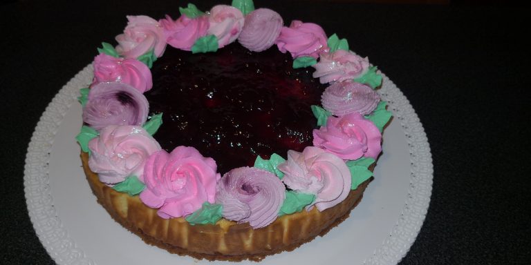 Cheescake decorata